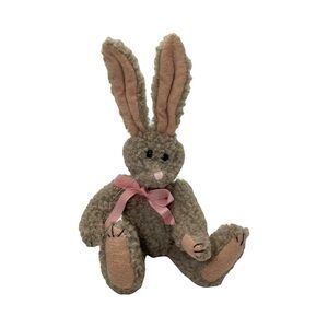 Boyd’s Bear Rabbit Plush Stuffed Animal Moveable Limbs
